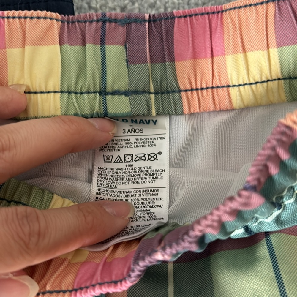 5/$25- Toddler boy swim trunks - Picture 2 of 3